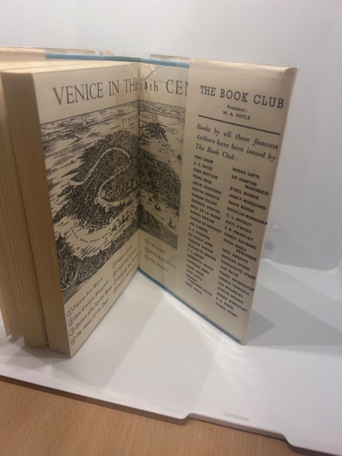 The Rape of Venice by Dennis Wheatley. Book Club Ed. 1959