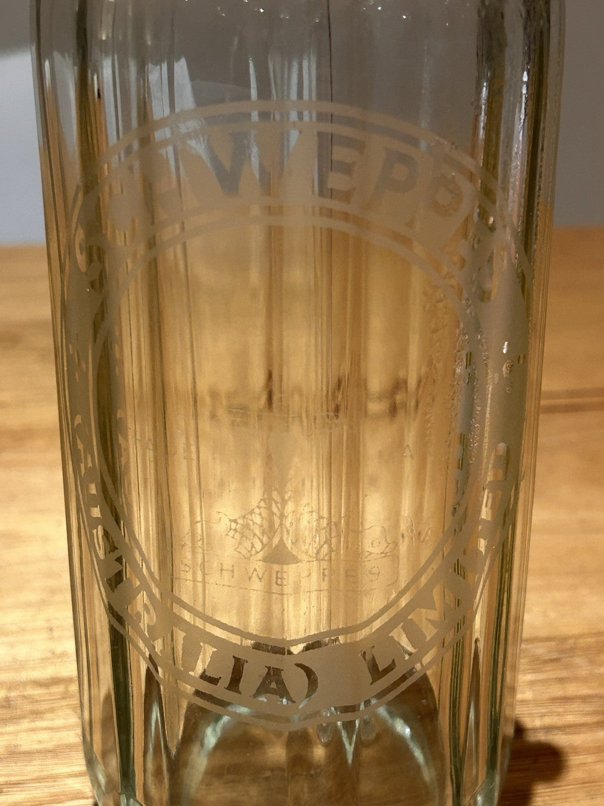 Pair of Schweppes Soda Siphons 1950s Bakelite Tops Cream & Black Levers