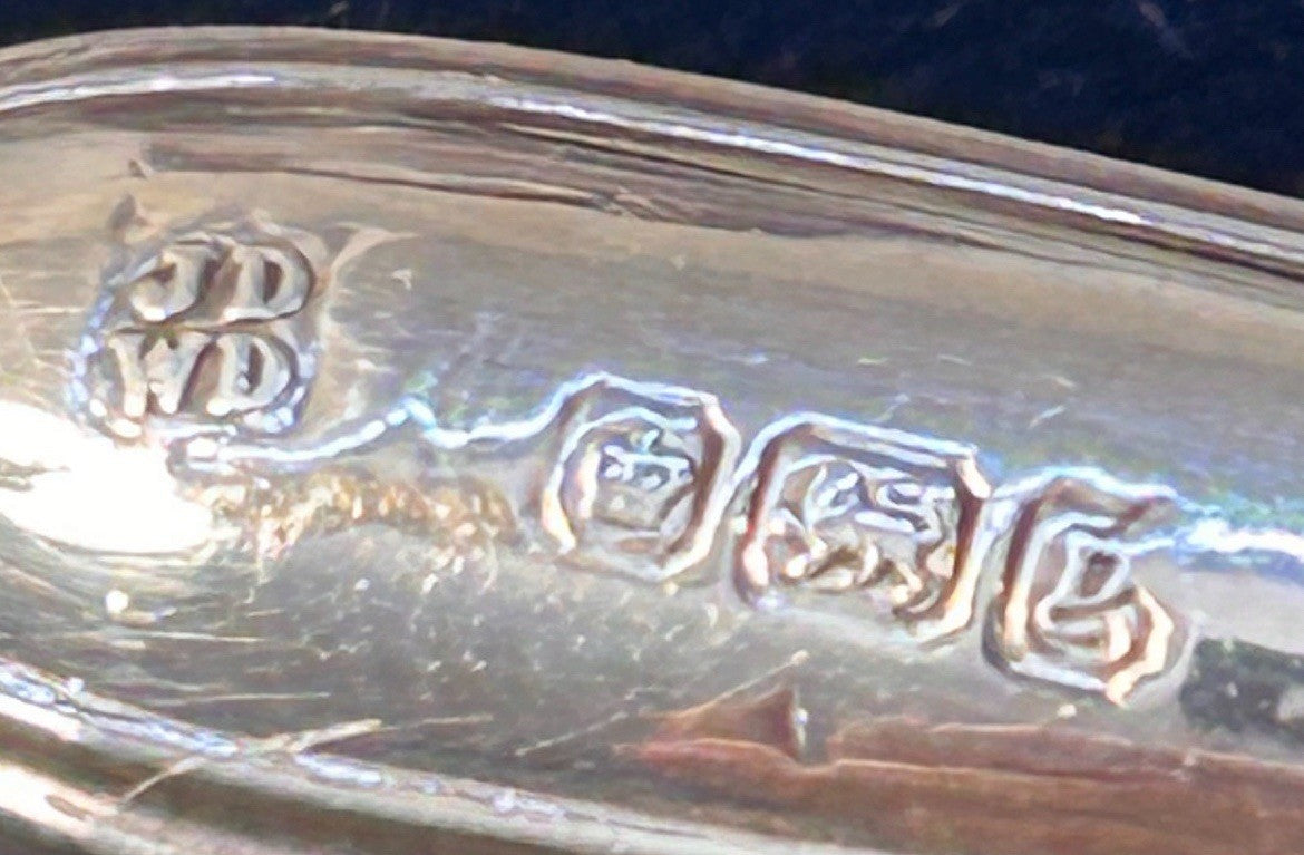 Set of 6 Sterling Silver Dessert Knives – James Deakin & Sons, Sheffield 1916