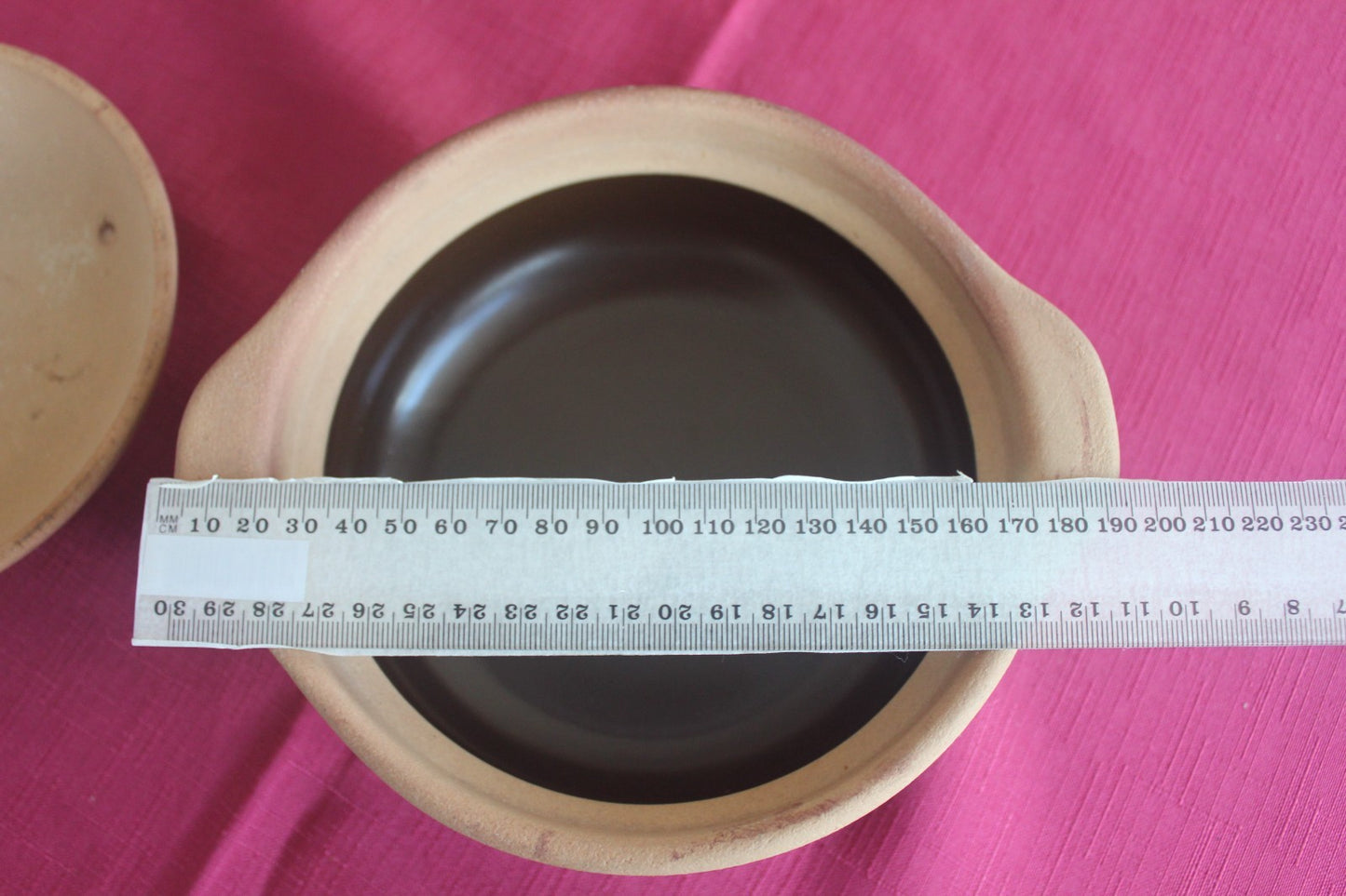 Vintage Japanese Donabe Clay Pot | Lidded Earthenware Casserole Rice Pot