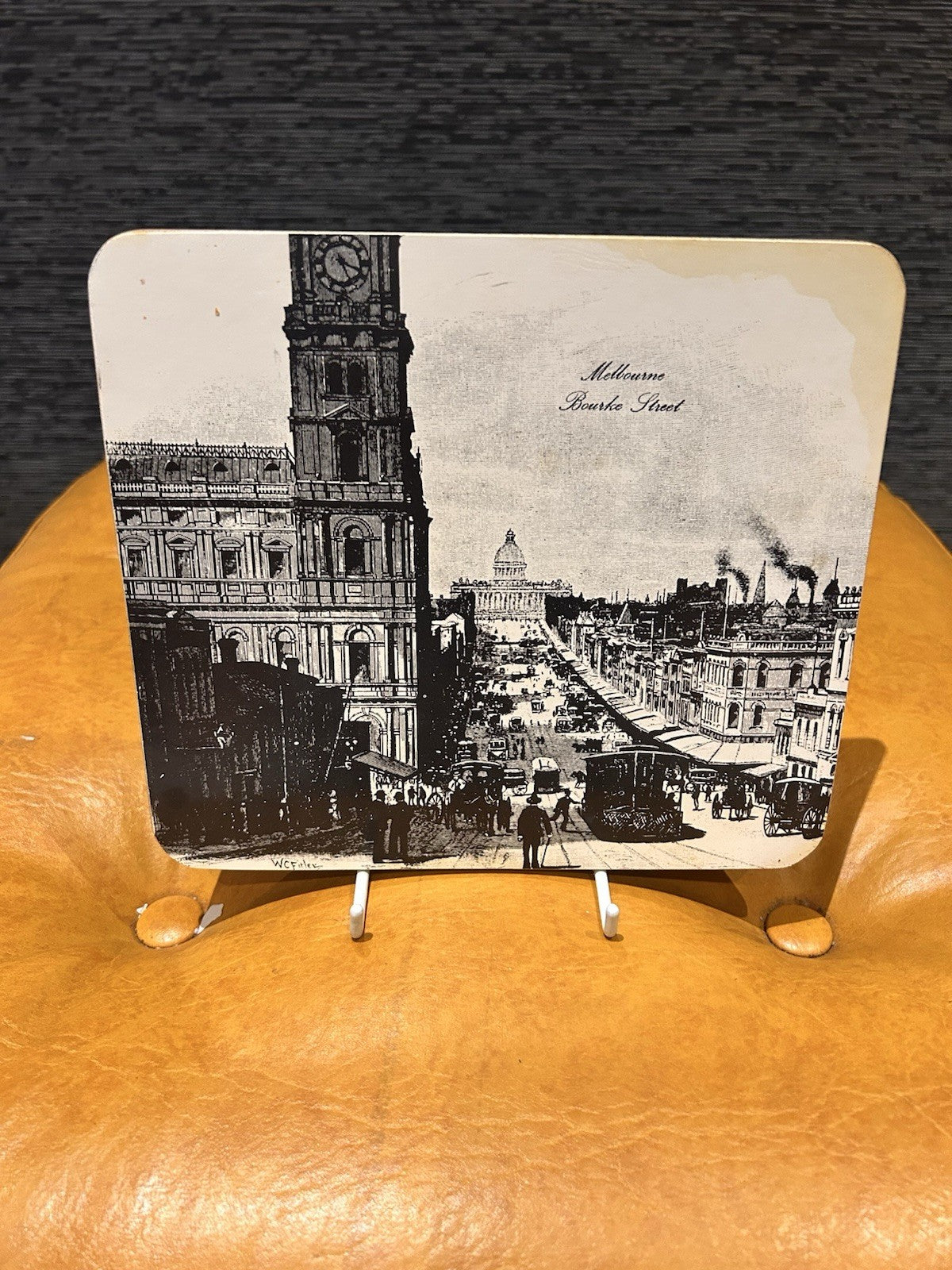 Vintage 1970s Princess Table Mats Melbourne Scenes Set 6 Boxed