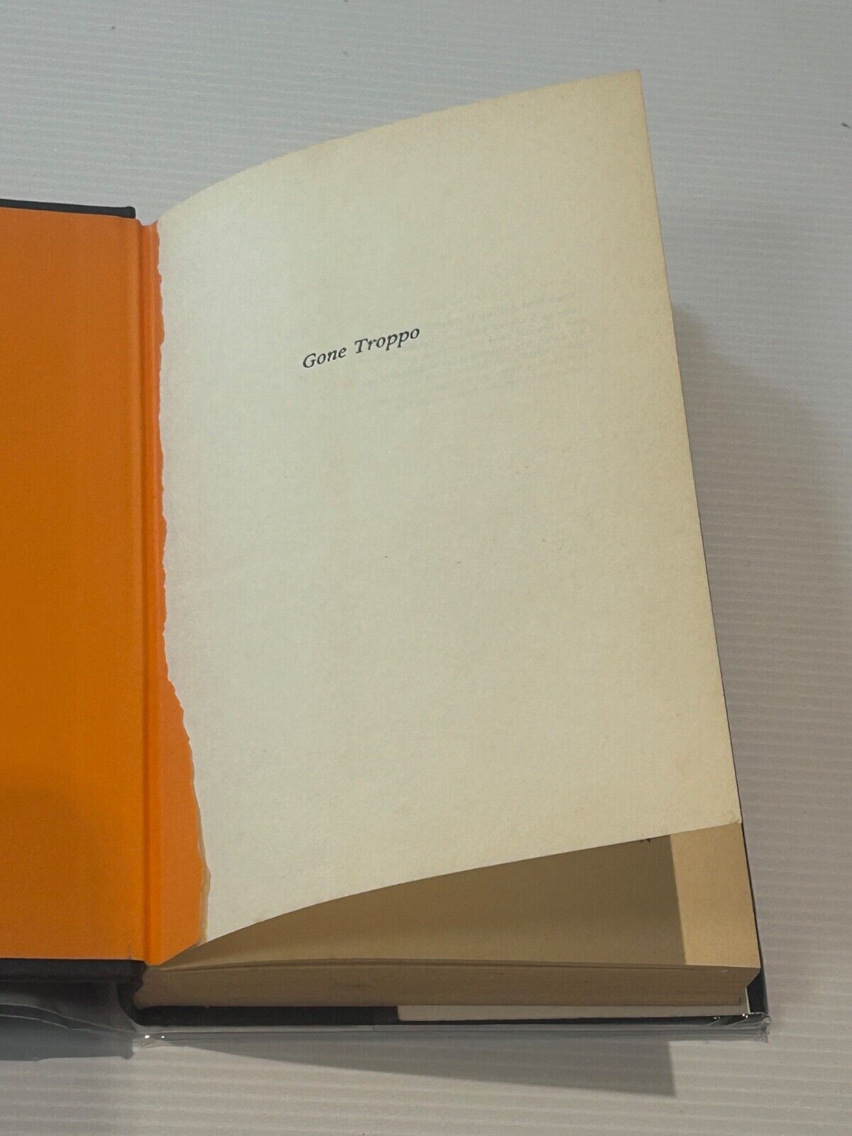 Gone Troppo by John O'Grady 1968 First Edition Hardcover & Dust Jacket
