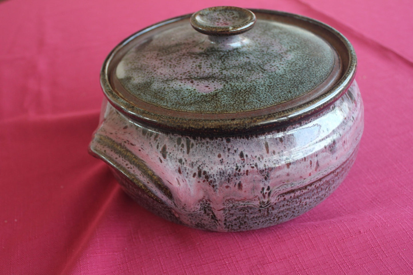 Vintage Studio Pottery Lidded Casserole | Australian Studio Pottery | c.1995
