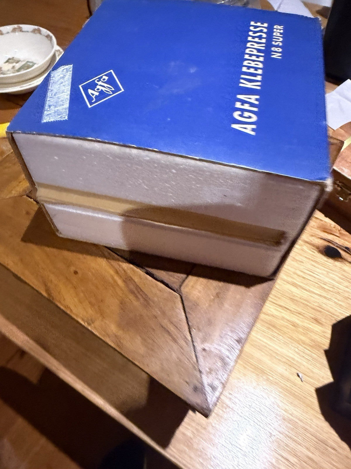 Agfa Klebepresse N8 Super Super 8 Film Splicer Boxed Germany Editing Tool