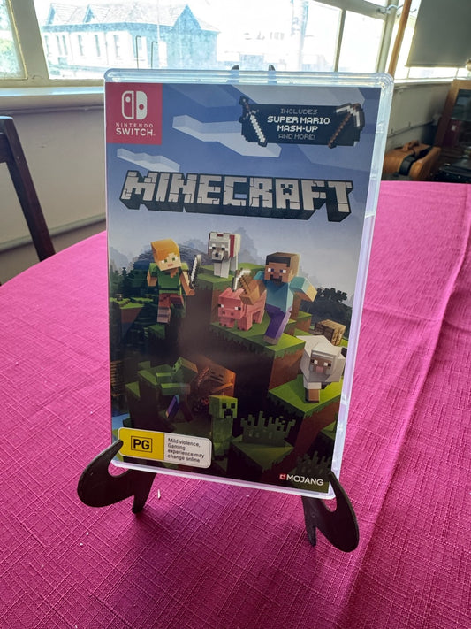 Minecraft Nintendo Switch – Complete w Case & Game Card | 2018 | PAL
