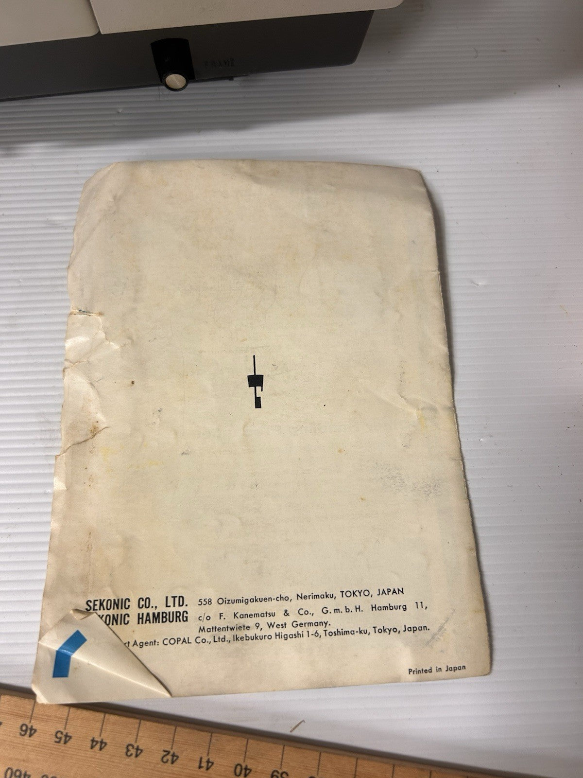 Sekonic 260-S Super 8 Projector Vintage Japan w/ Manual & Case – Untested