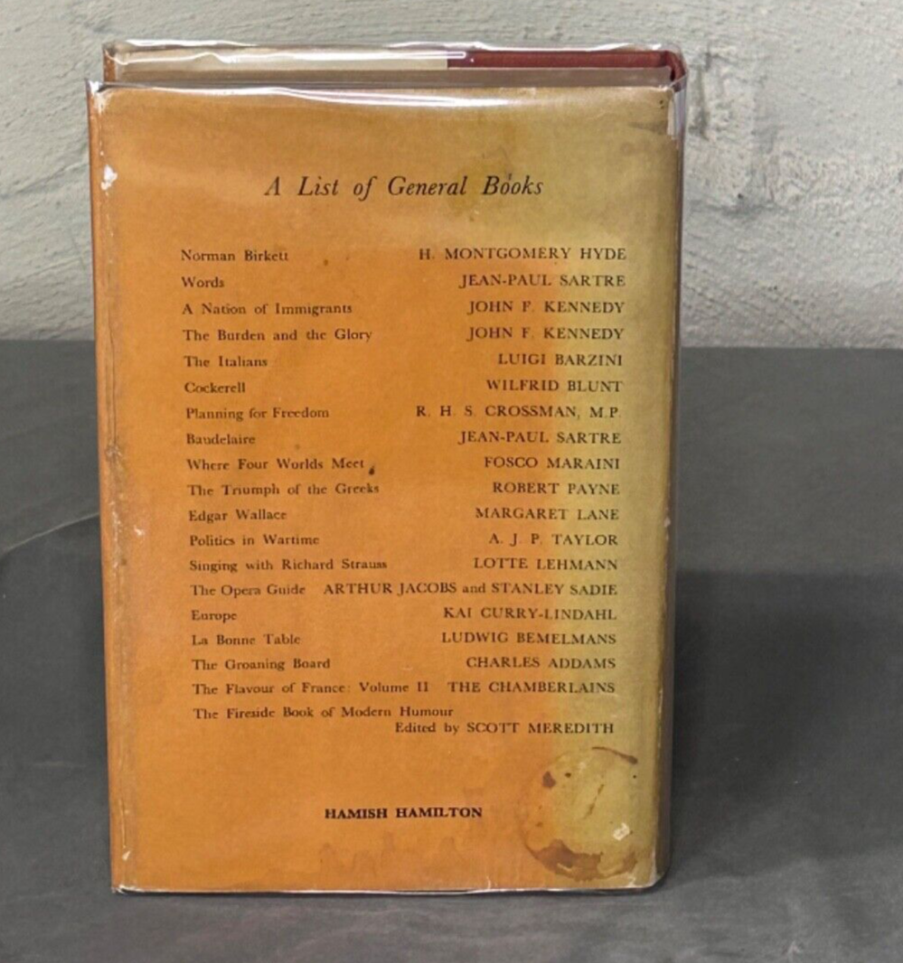 Day's at the morn by Samuel Chotzinoff first edition 1965 with dust jacket