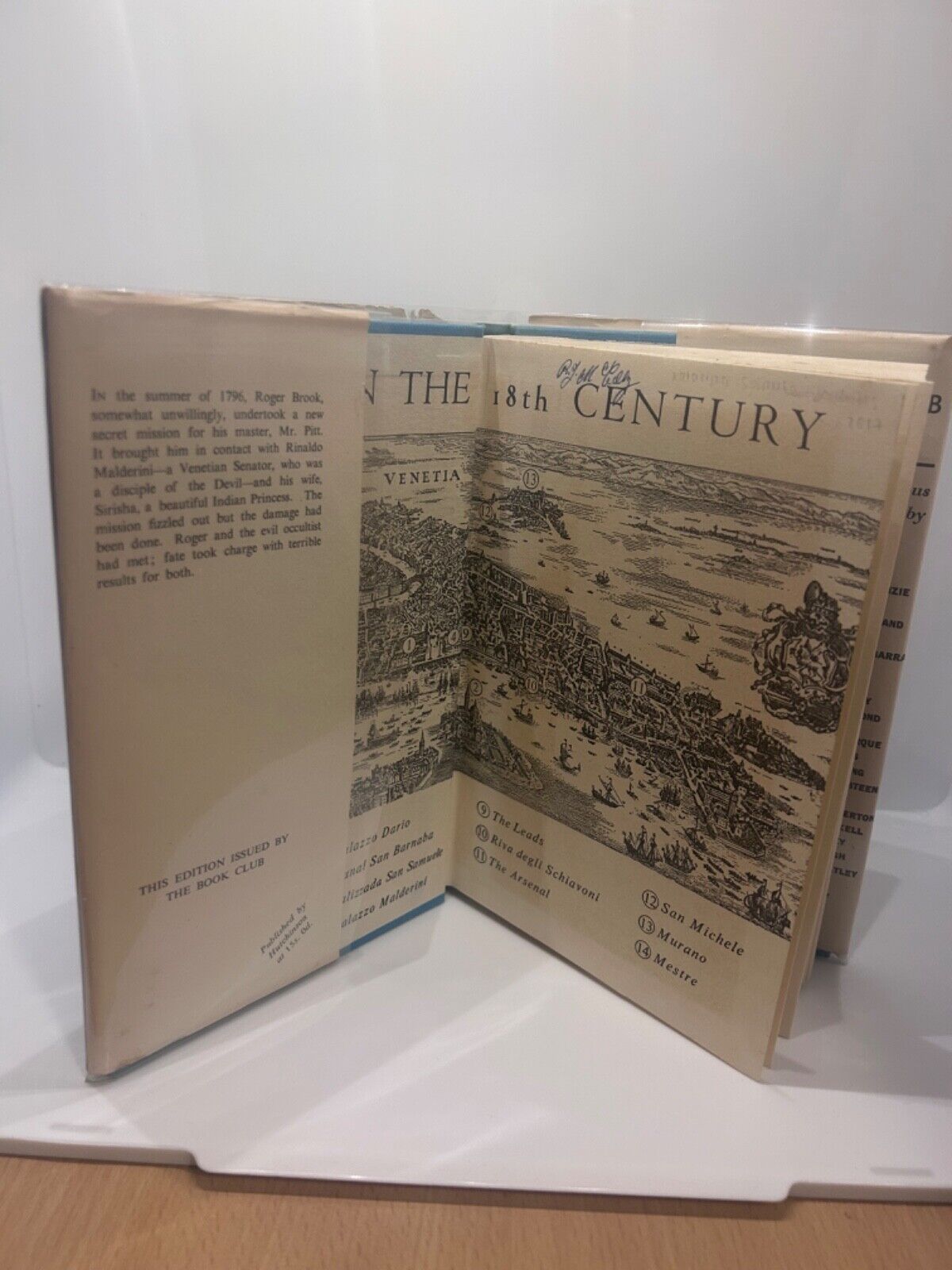 The Rape of Venice by Dennis Wheatley. Book Club Ed. 1959