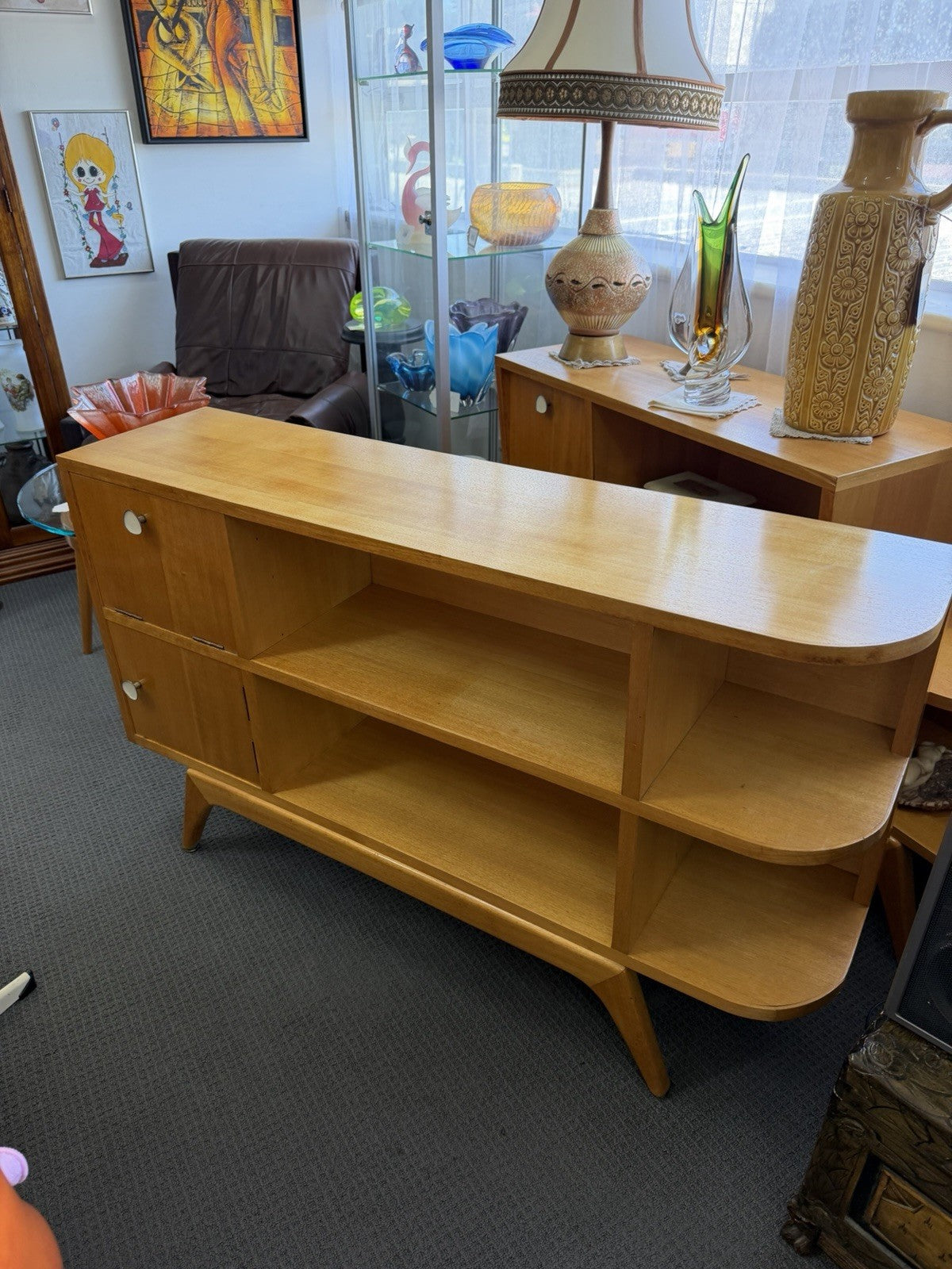 Dario Zoureff Cabinet Bookcase Australian MCM Late 1950s Early 1960s