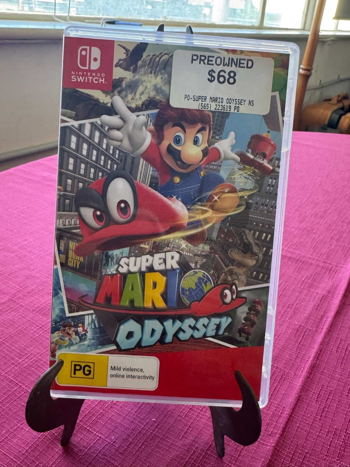 Super Mario Odyssey Nintendo Switch – Complete w Case & Game Card | 2017