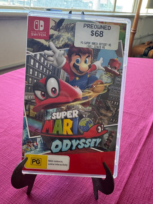 Super Mario Odyssey Nintendo Switch – Complete w Case & Game Card | 2017