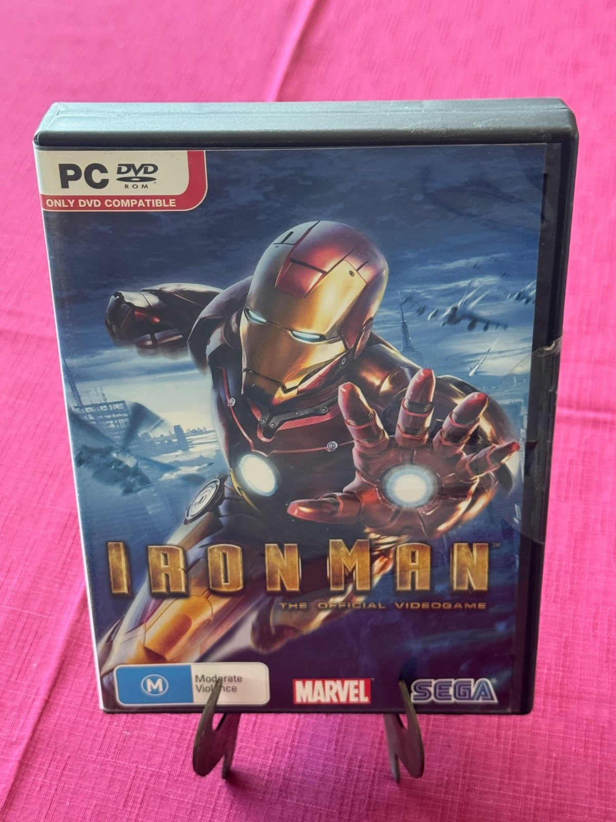 Iron Man PC DVD-ROM PAL – Complete w Manual & Disc | 2008