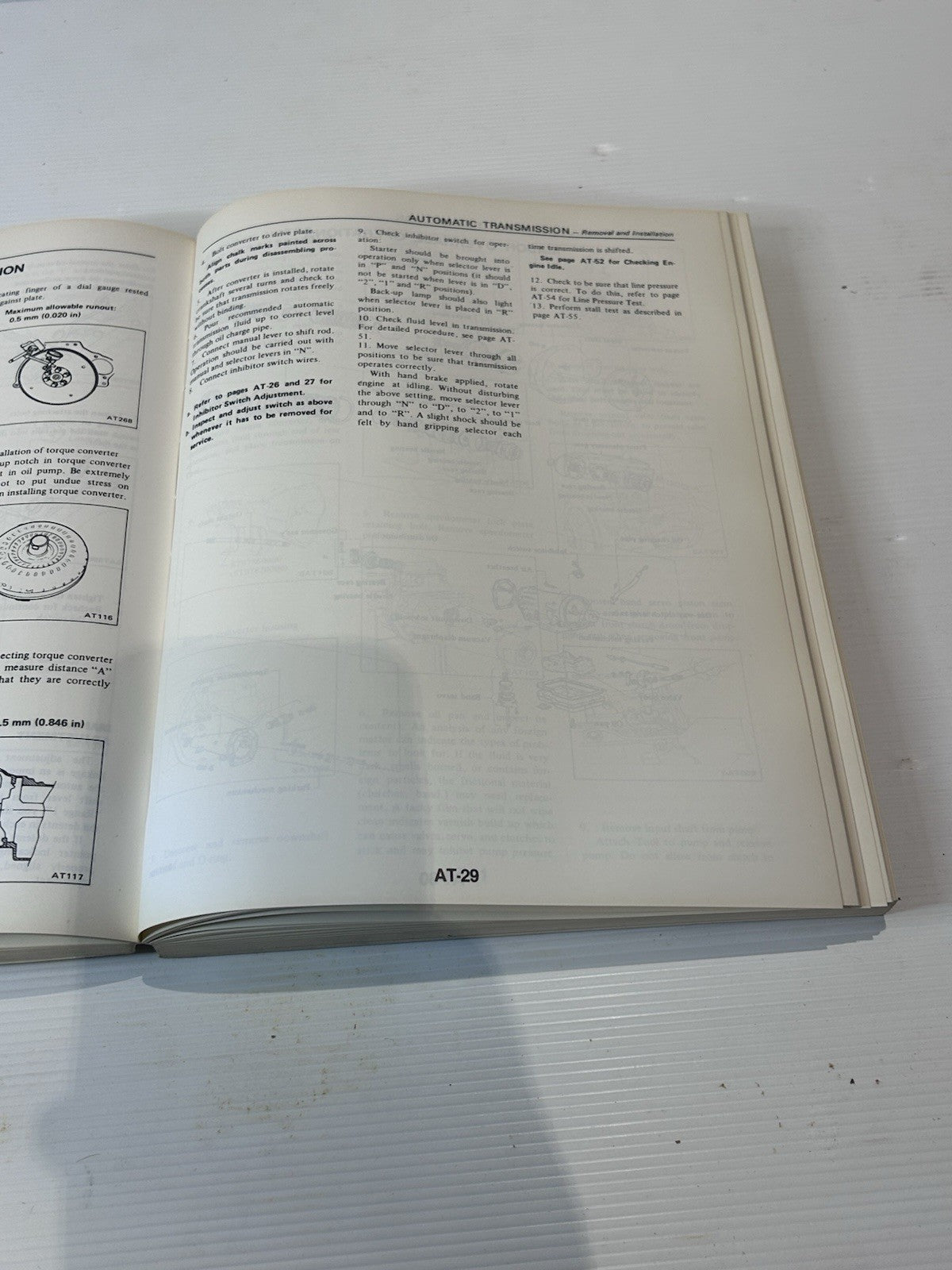 Nissan 910 Series Service Manual 1984 AU Bluebird Series I & II Workshop