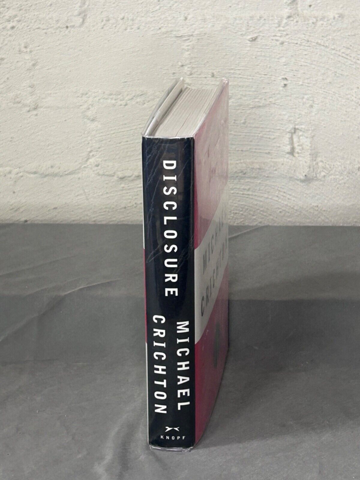 DISCLOSURE by Michael Crichton - First Edition US 1994 Knopf