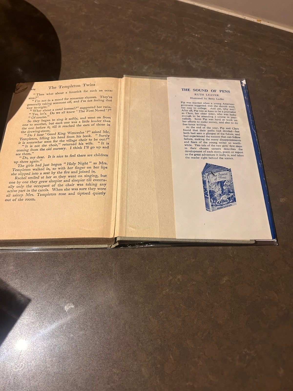 The Templeton Twins – Judith Carr | Early Ed. Vintage Hardcover w/ Dust Jacket