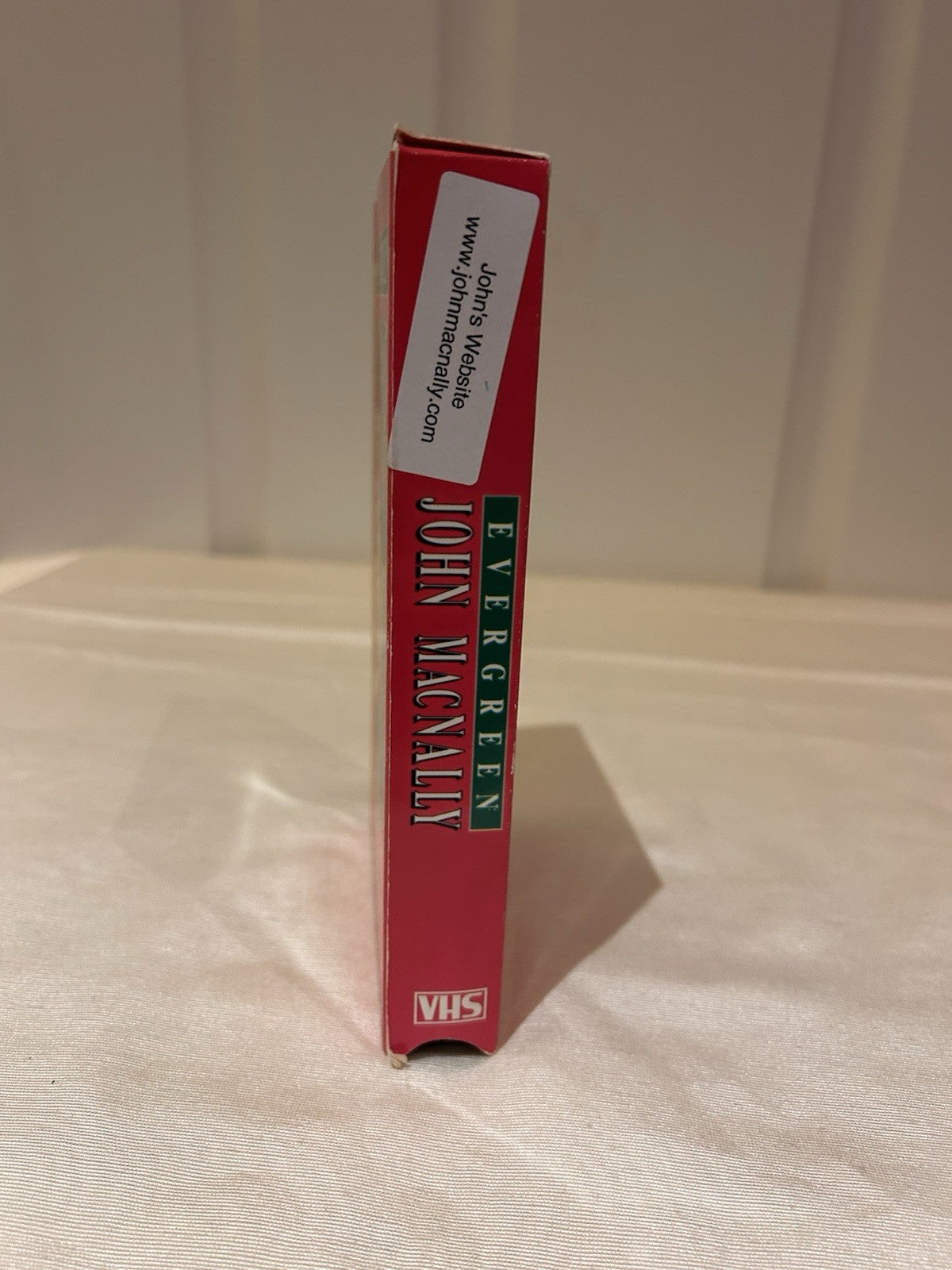 John MacNally Evergreen VHS Signed Autographed Gospel Music Video 1994