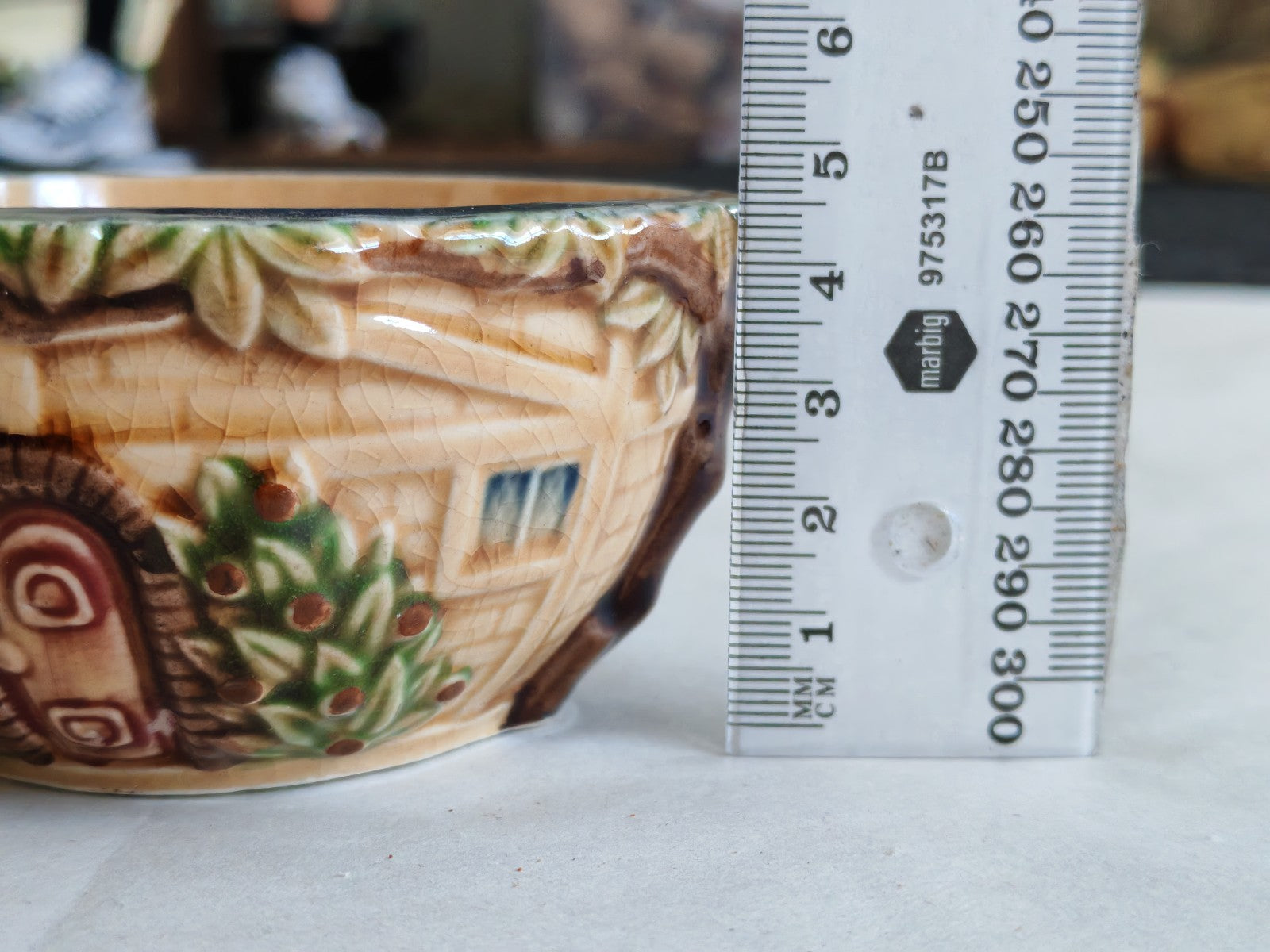 Vintage Cottage Ware Tea Set – Figural Teapot, Sugar Bowl & Creamer