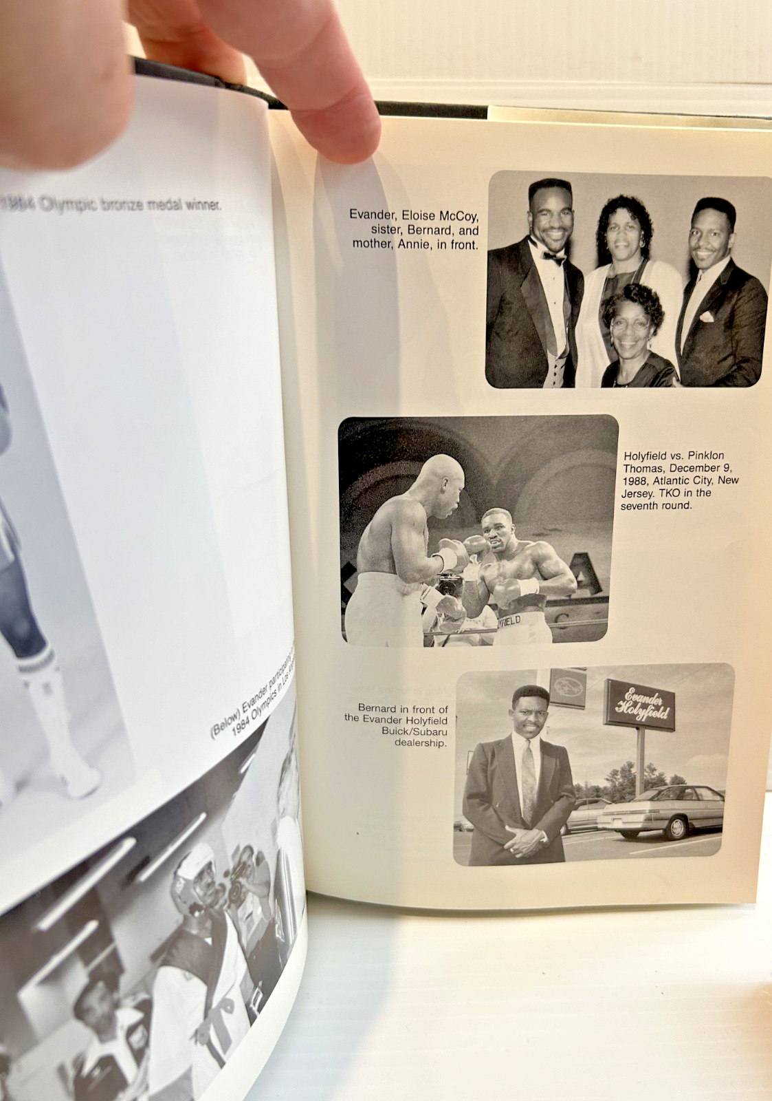 Evander Holyfield The Humble Warrior Signed HC 1996 Autographed Autobiography