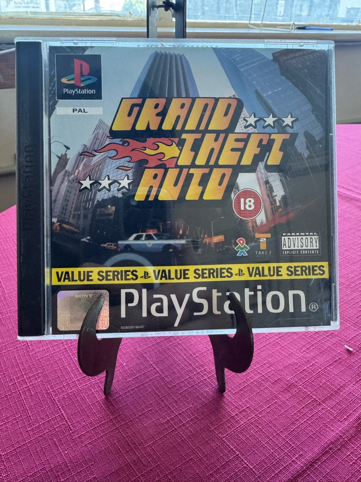 Grand Theft Auto PS1 PAL – Complete w Case & Disc (Value Series) | 1998