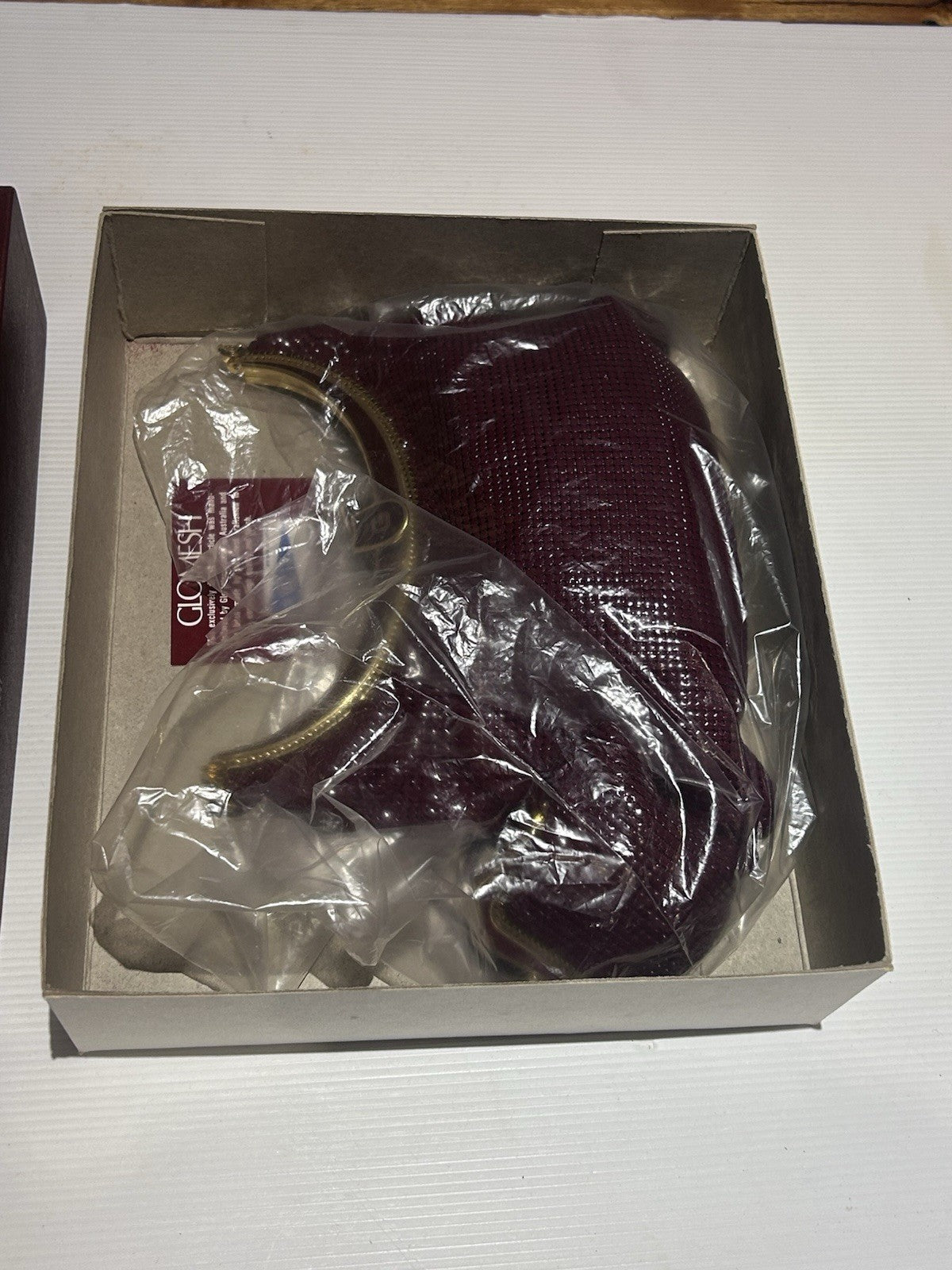 Vintage Glomesh Bag & Purse Set 1984 David Jones Unused w/ Box & Tags Australia