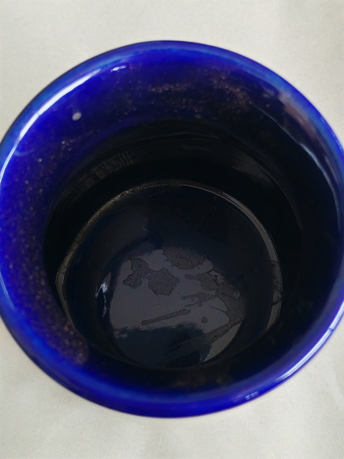 Bendigo Pottery Mug 1999 Bendigo Rowing Club Centenary (Cobalt Blue)