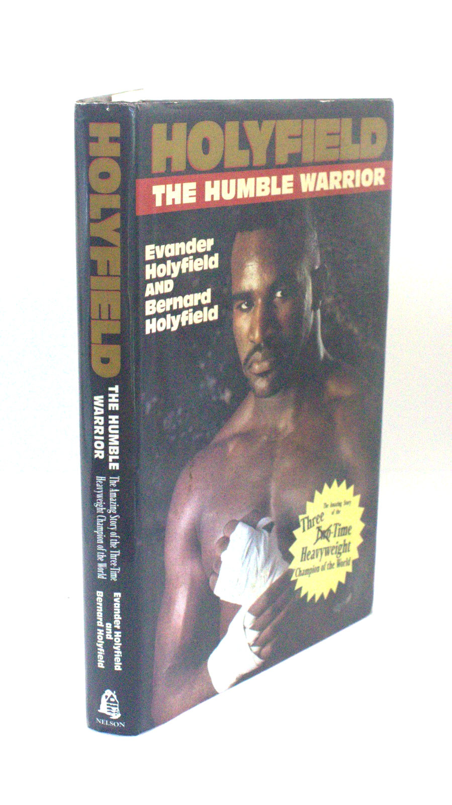 Evander Holyfield The Humble Warrior Signed HC 1996 Autographed Autobiography