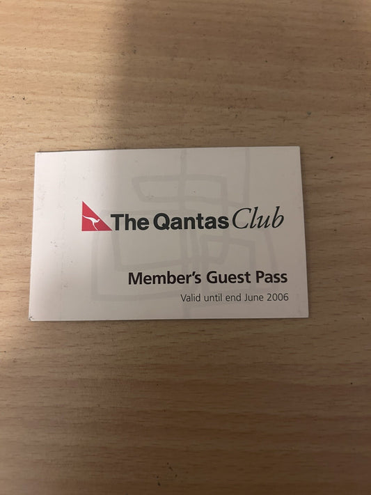 Vintage 2006 Qantas Memorabilia