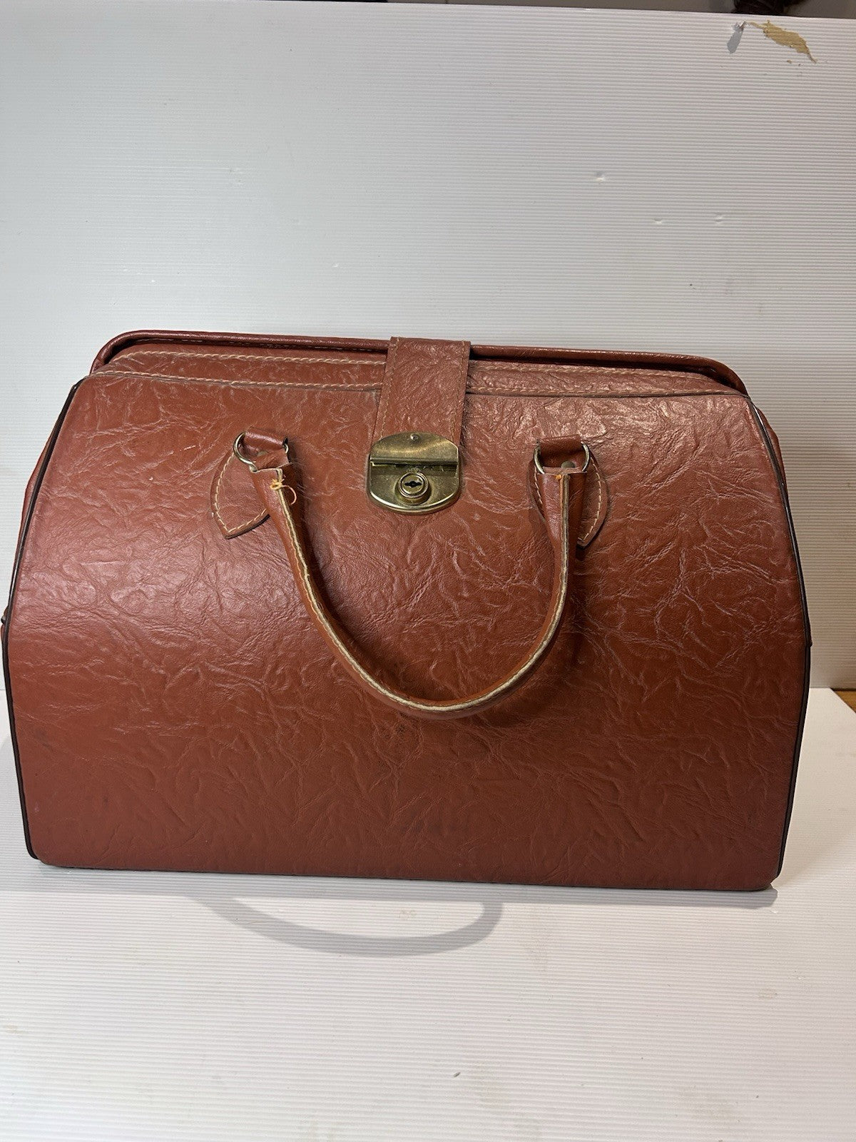 Vintage Tosca Leathergoods Melbourne Vanity Travel Bag – Retro 1960s/1970s