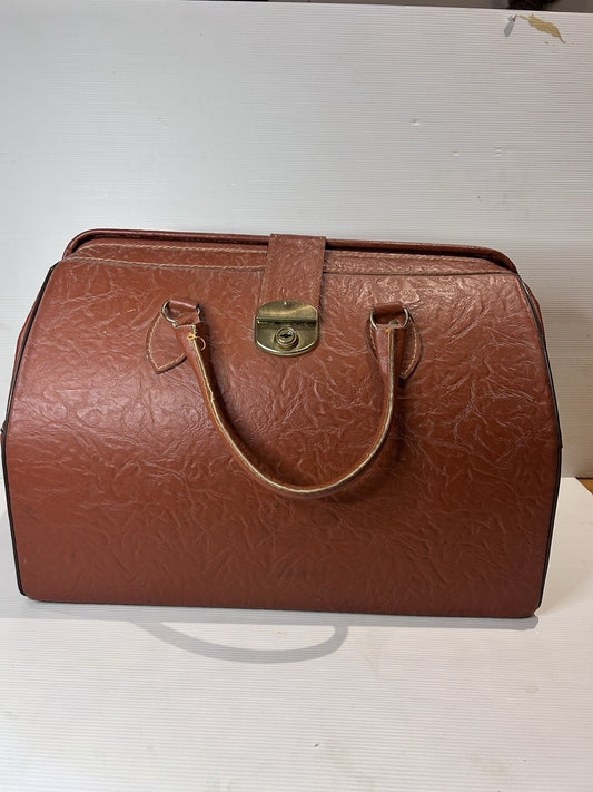 Vintage Tosca Leathergoods Melbourne Vanity Travel Bag – Retro 1960s/1970s