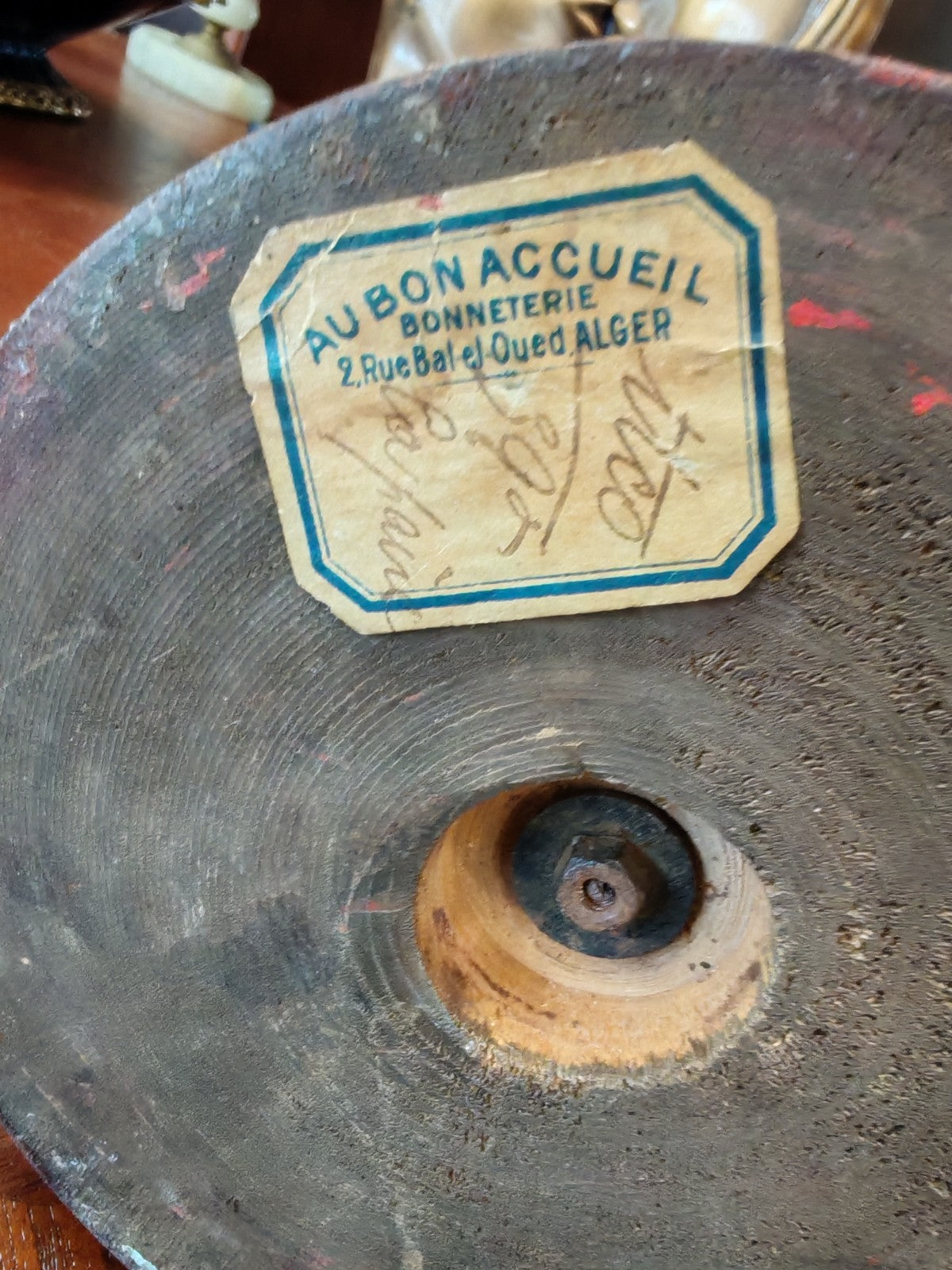 Vintage Figural Spelter Statue – Young Grape Harvester on Marble Base