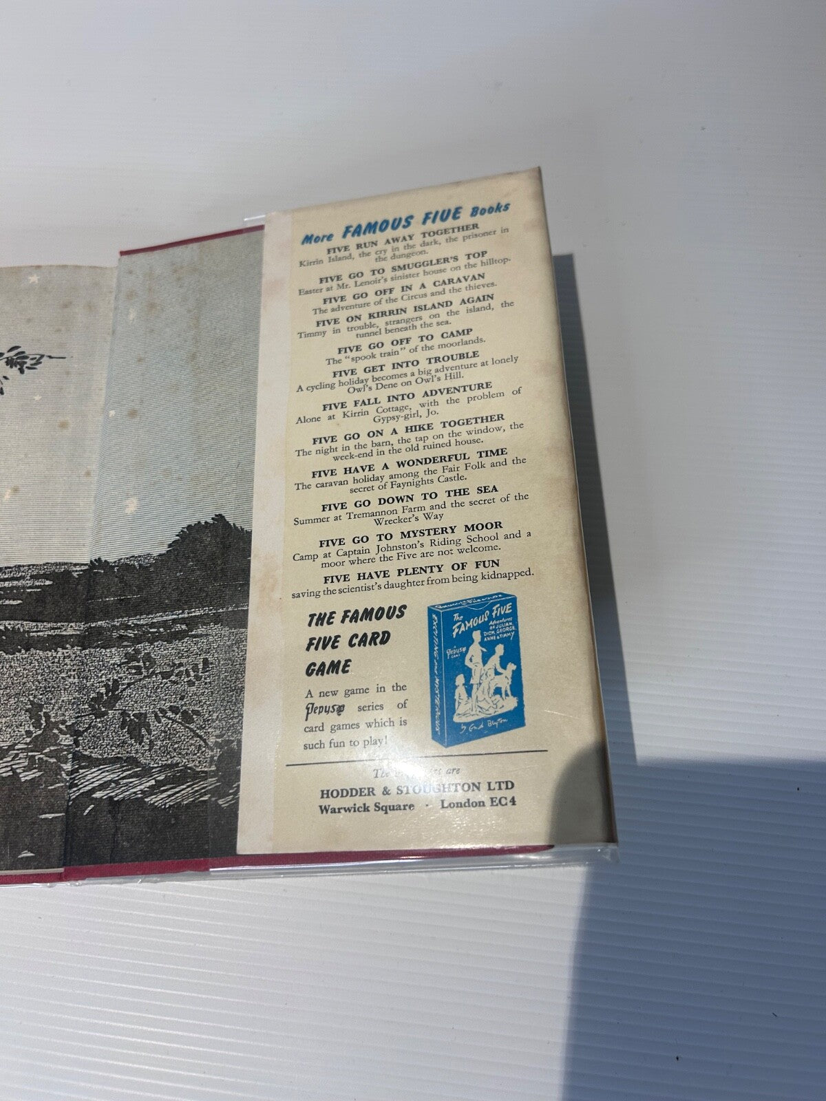 Enid Blyton Five on a Secret Trail 1956 HC DJ 1st Ed Famous Five Book H&S