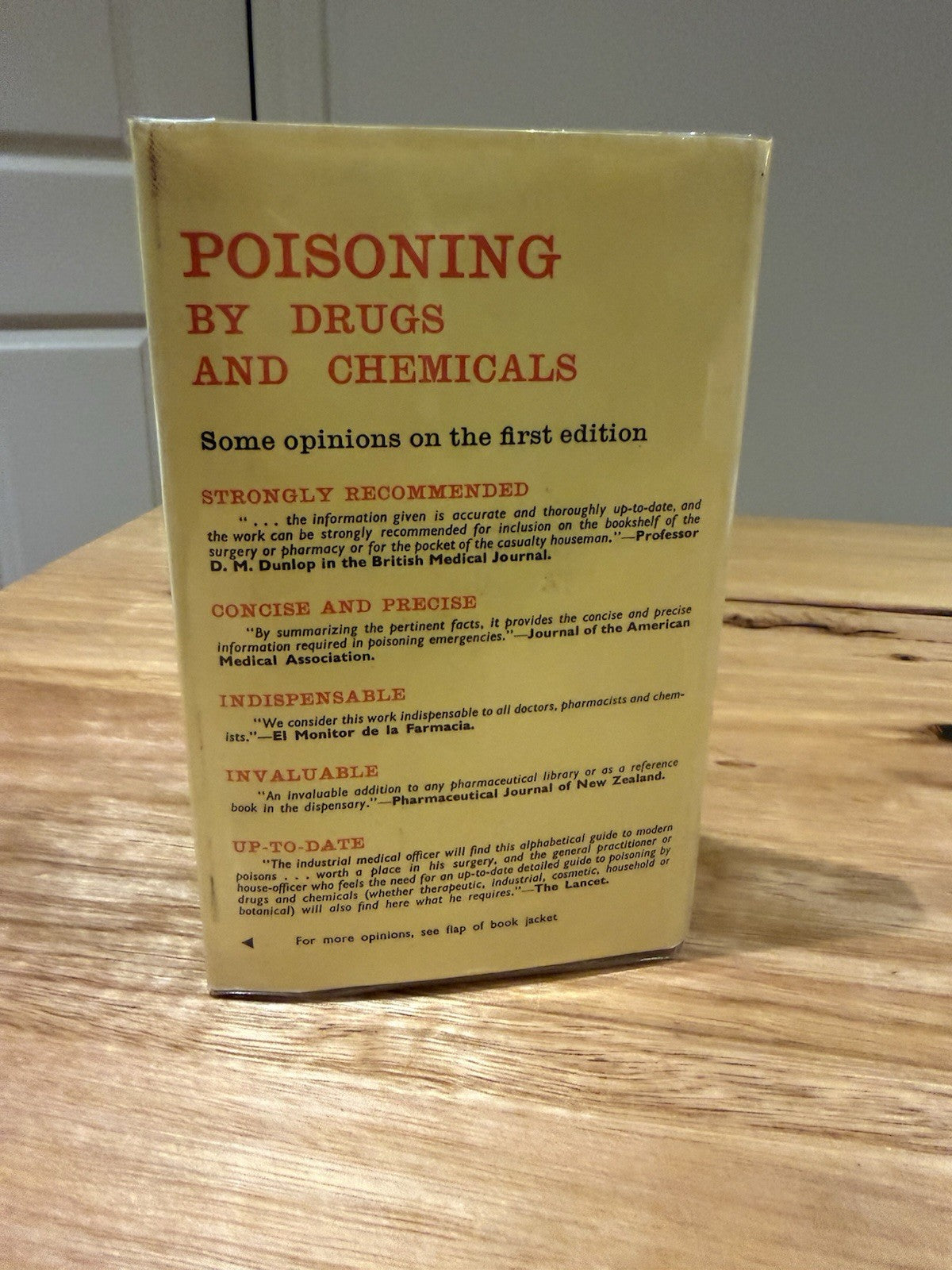 Peter Cooper Poisoning Drugs Chemicals 1962 2nd Ed Vintage Medical Toxicology
