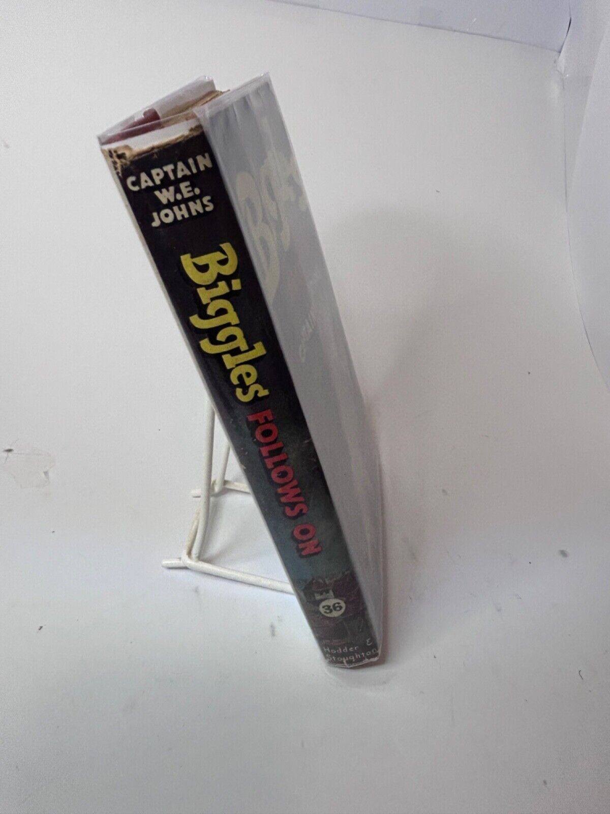 Biggles Follows On Captain W.E. Johns First Edition 1952 Dust Jacket
