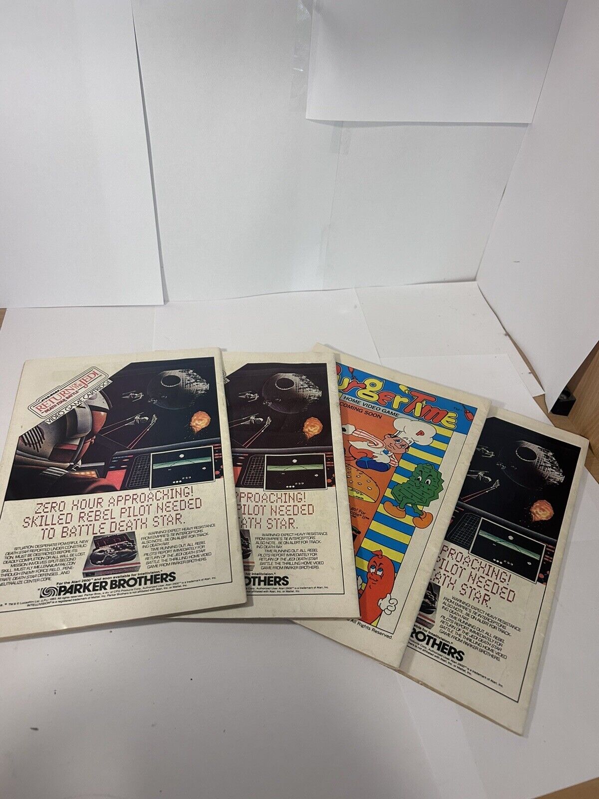 Star Wars: Return of the Jedi Comic Books Complete Set of 4 Marvel Comics 1983
