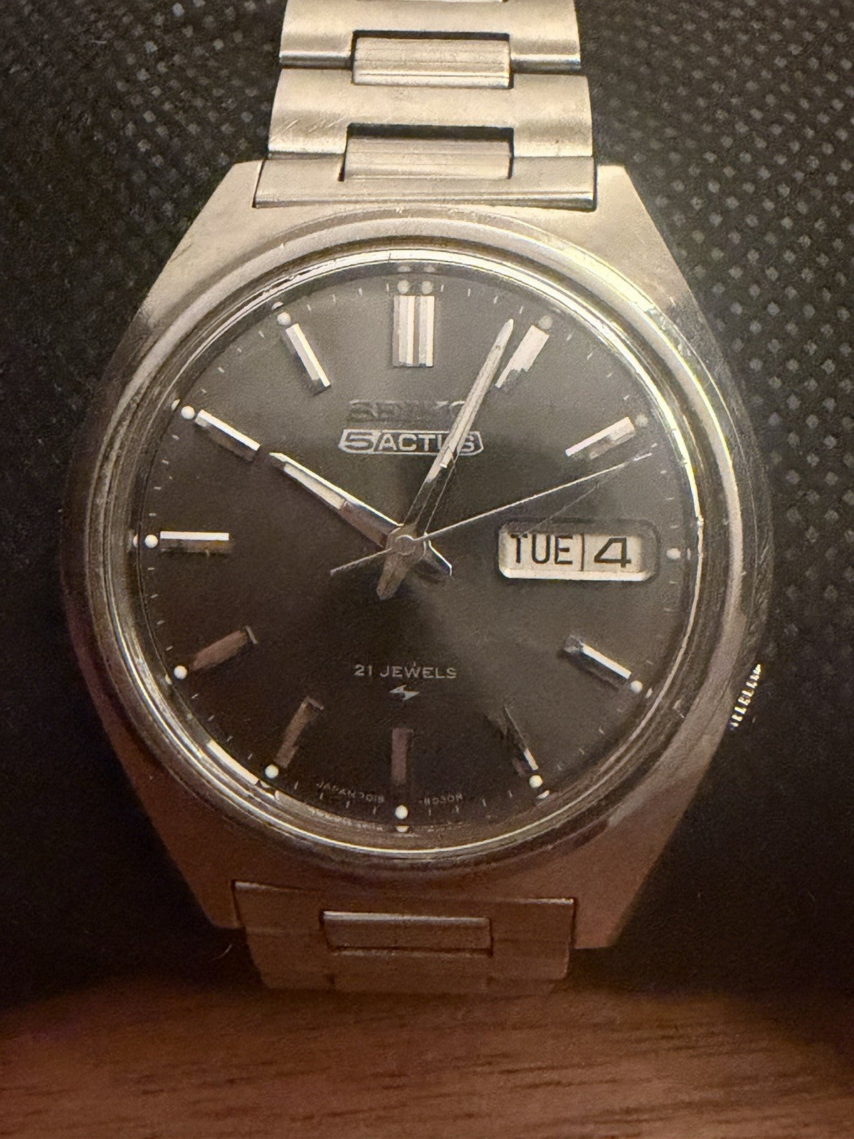 Seiko 5 Actus 7019-8010 Auto 21J March 1973 Vintage Men’s Watch Japan