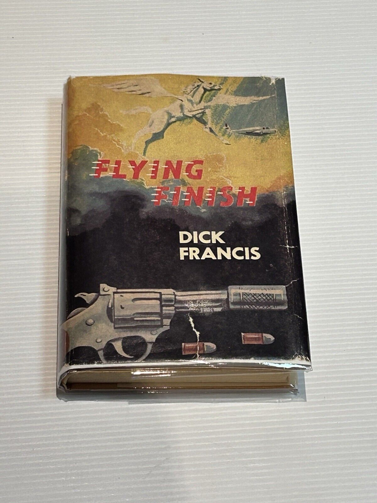 Francis Dick - Flying Finish 1968 edition Vintage Rare With Dust Jacket