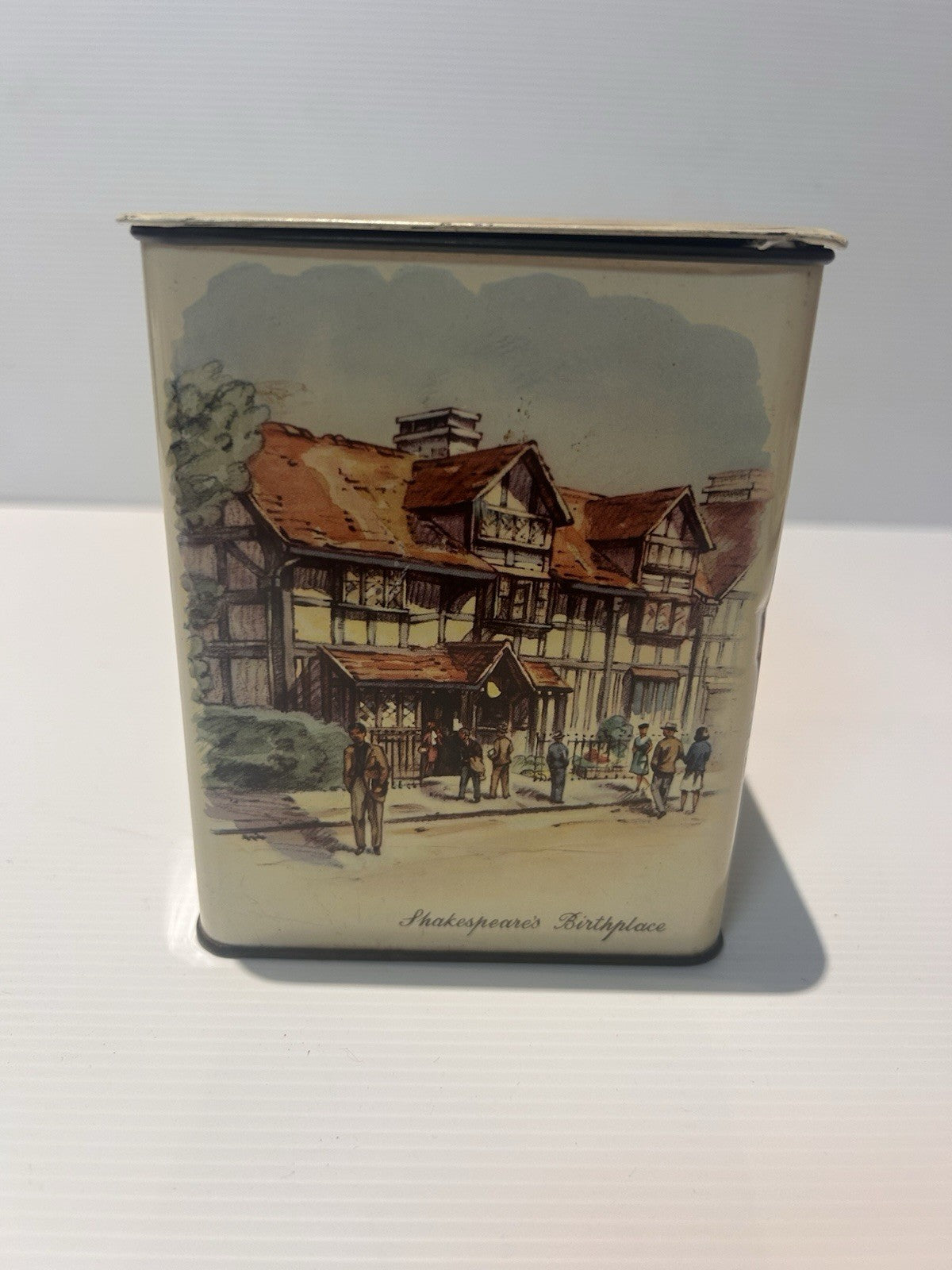 Vintage Riley’s Toffee Tin – Globe & Shakespeare Memorial Theatres Halifax UK