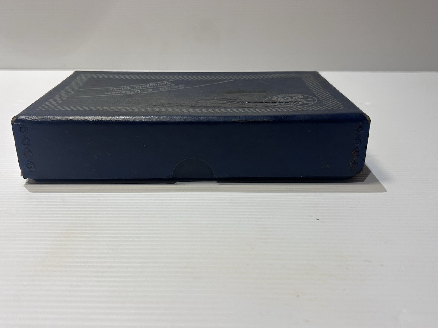 Smith & Wesson Model 60 Box .38 Special Blue Factory Original 1970s