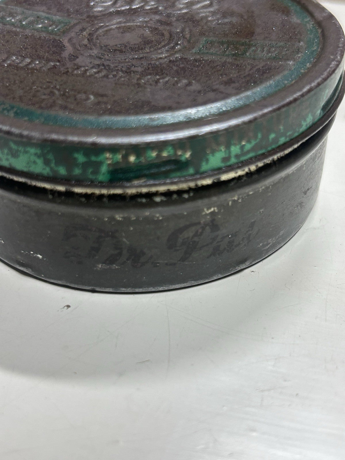 Vintage Dr Pat Irish Mixture Pipe Tobacco Tin – Australia – Nice Patina
