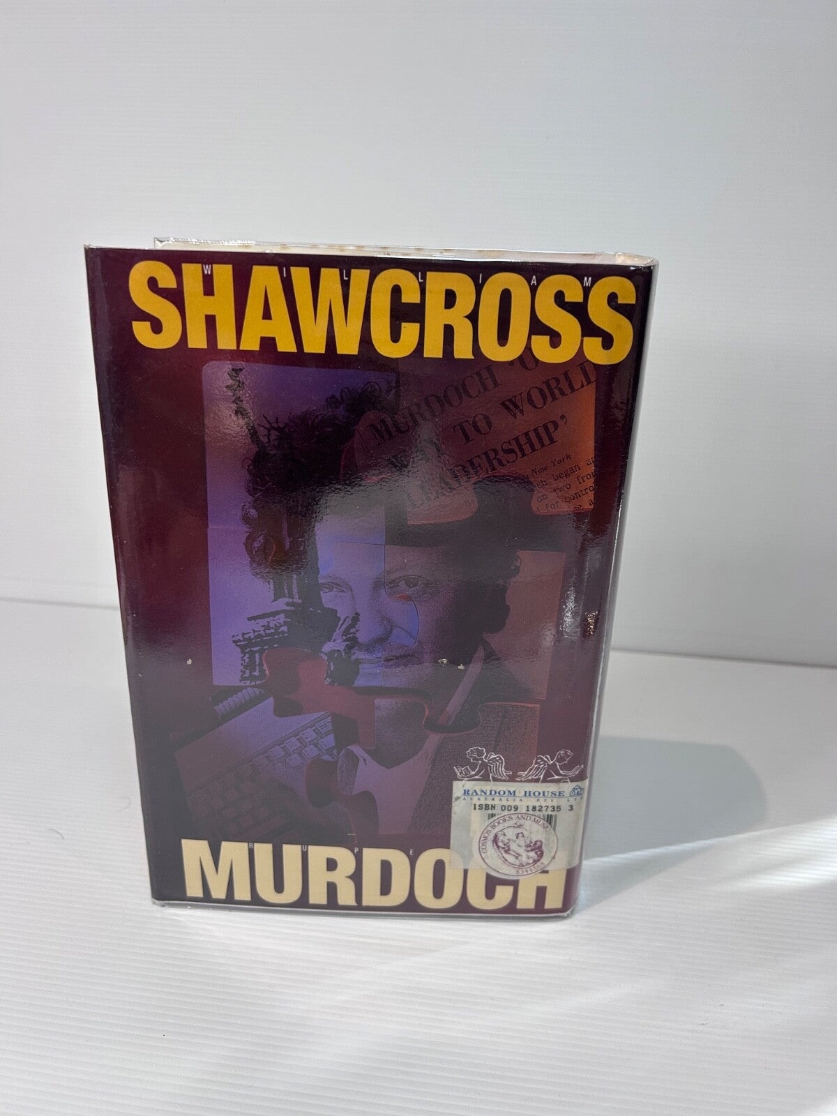 Rupert Murdoch Ringmaster HC DJ 1st UK Ed 1993 William Shawcross Bio Media