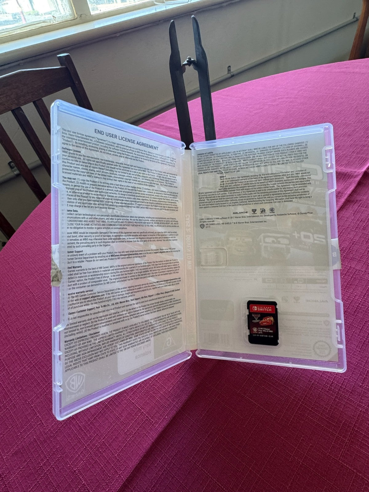 Cars 3 Driven to Win Nintendo Switch – Complete w Case & Cartridge | 2017