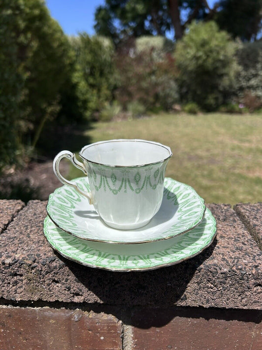 Vintage Art Deco Quads  E Hughes England Bone China - Collectable
