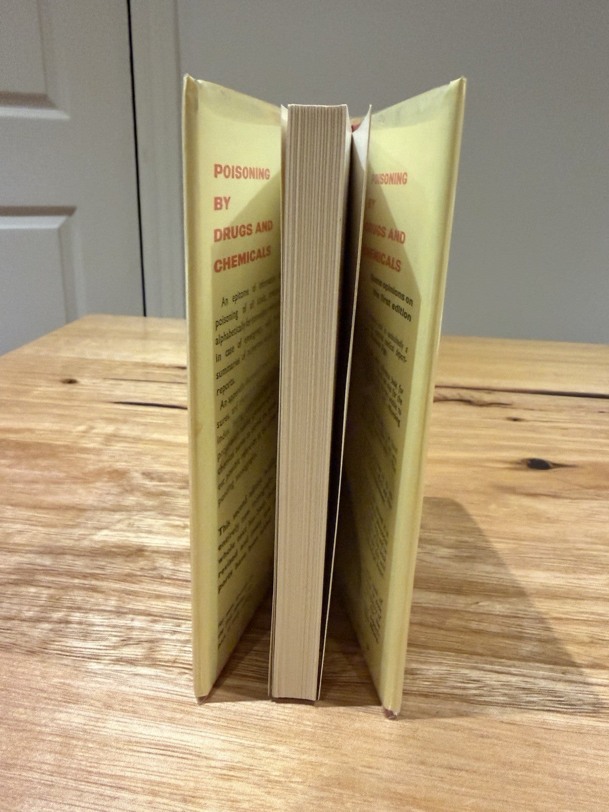 Peter Cooper Poisoning Drugs Chemicals 1962 2nd Ed Vintage Medical Toxicology