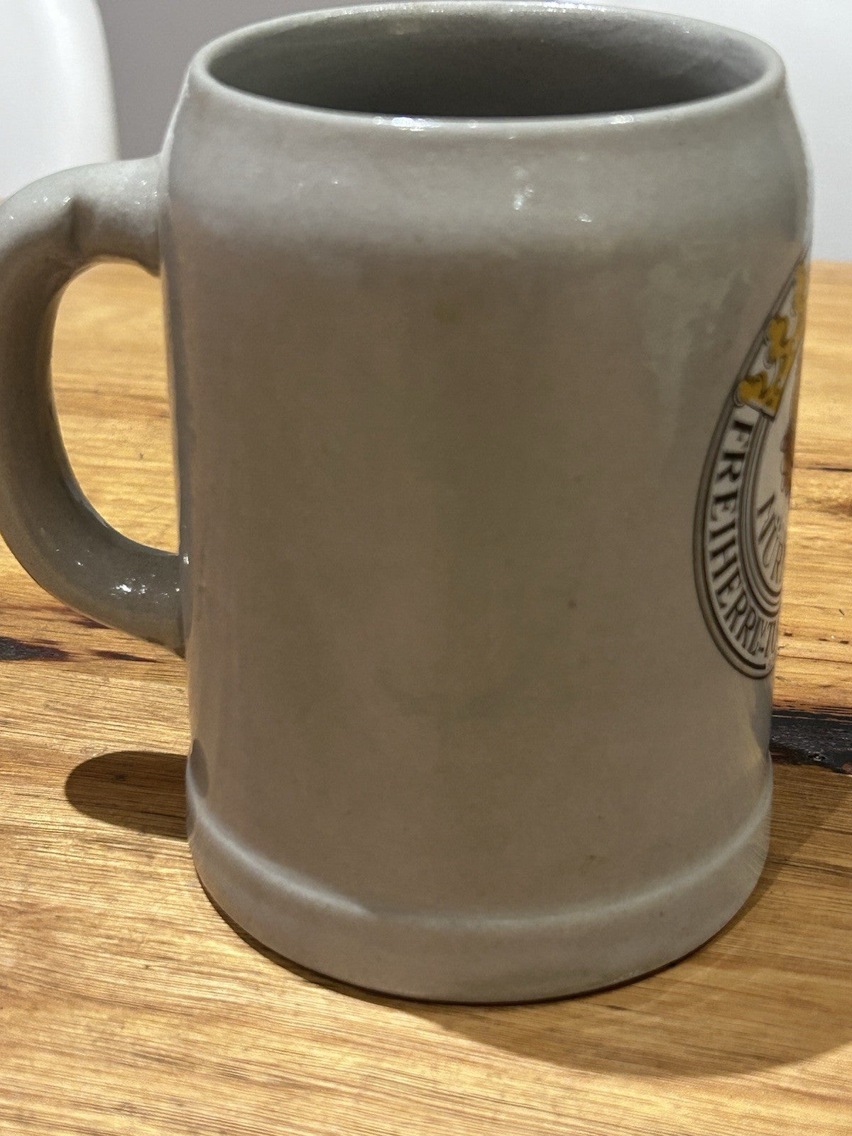 Vintage GERZ 0.5L Beer Stein Nürnberg Tucher Brewery Germany West