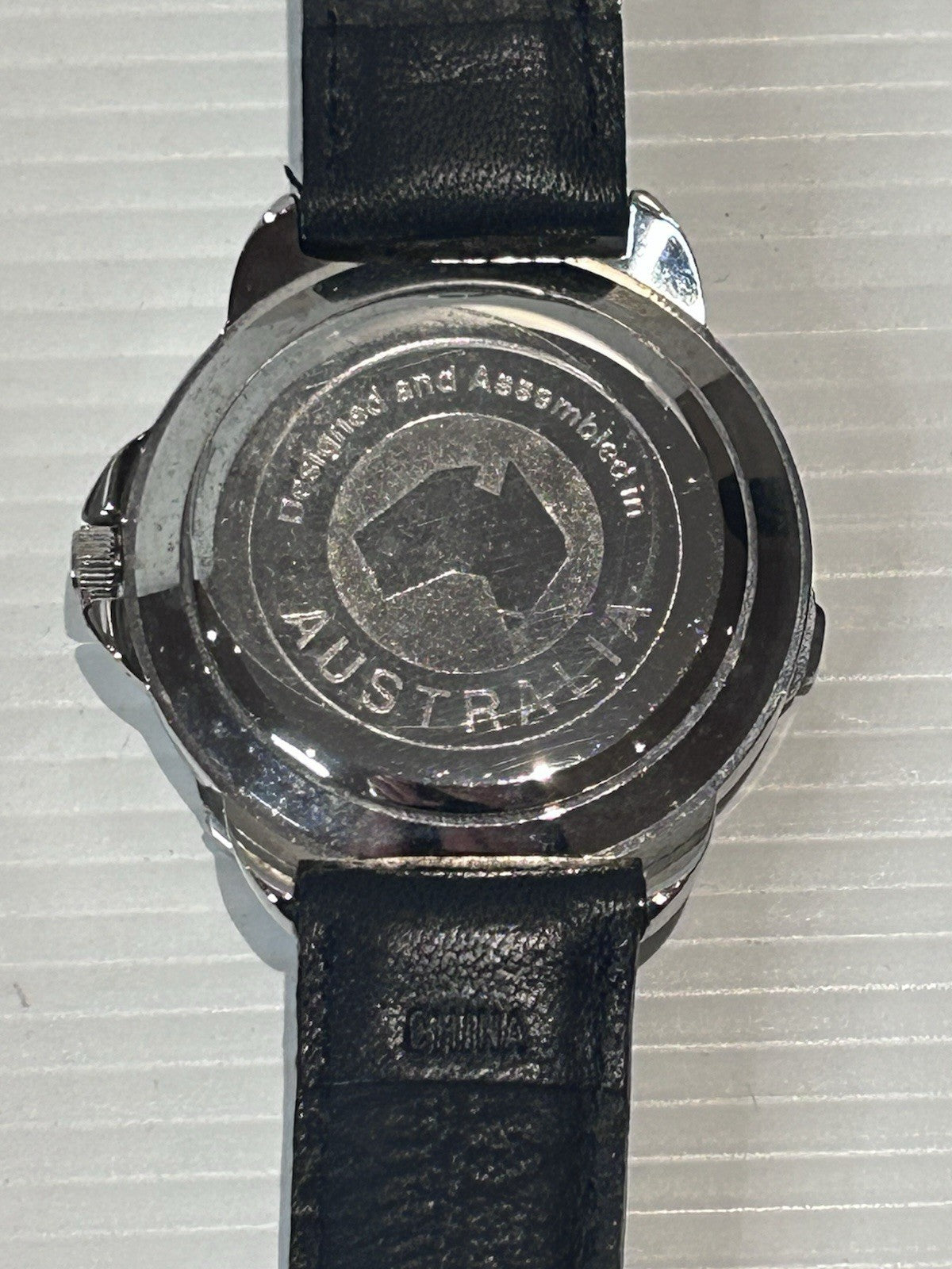 Vintage Honda Watch DSV Merchandising Boxed Leather Strap Assembled Australia