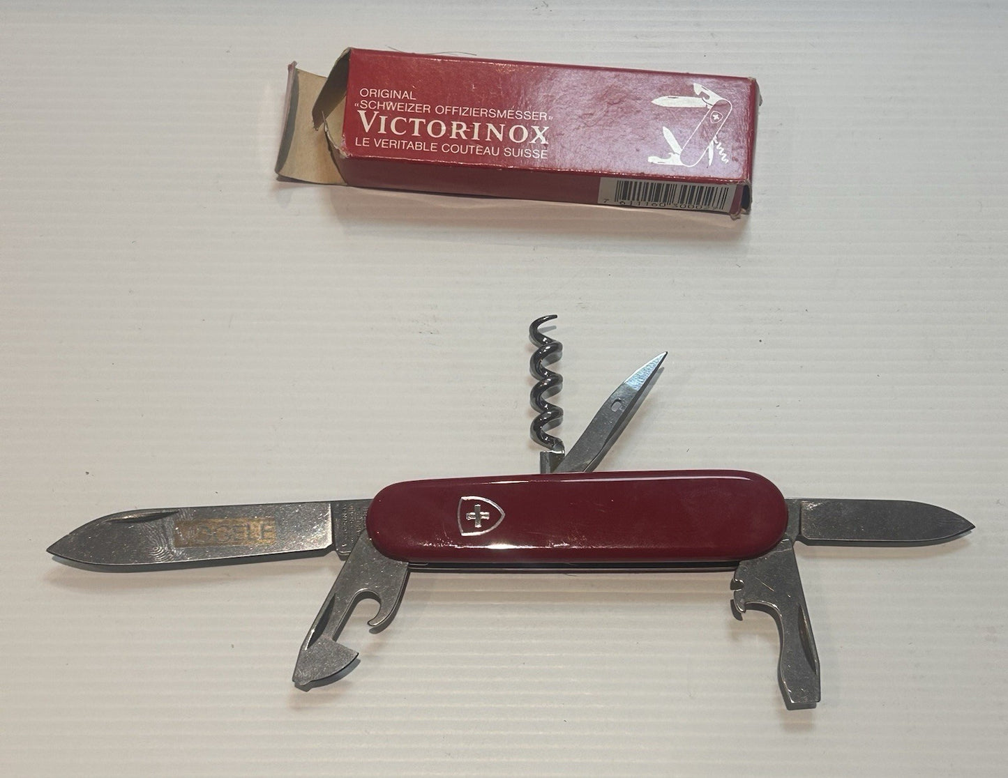 Victorinox Swiss Army Knife 86mm Old Shield Vögele Promo w/ Box Rare