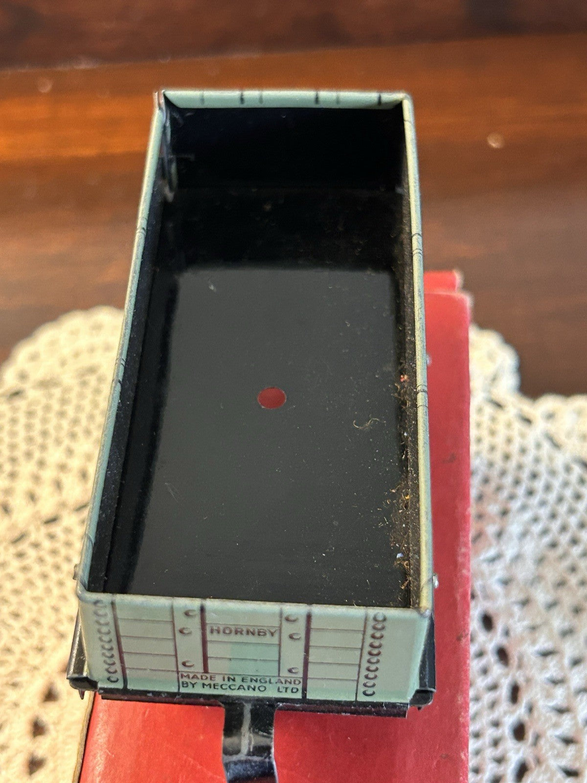 Hornby O Gauge Wagon No.20 Green Open Freight Car Boxed Meccano Liverpool