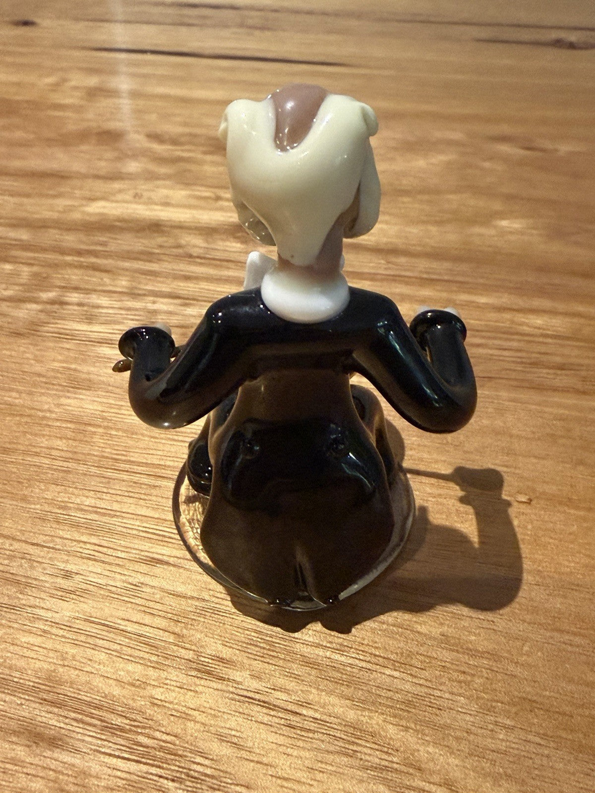 Jaroslav Brychta Attrib Czech ZBS Lampwork Glass Drummer Figurine Vintage
