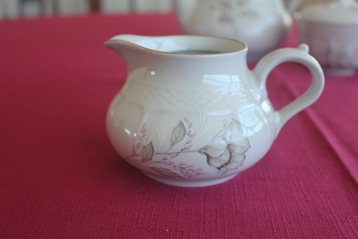 Royal Porcelain Floral Dinner & Coffee Service – 59 piece Matching Set