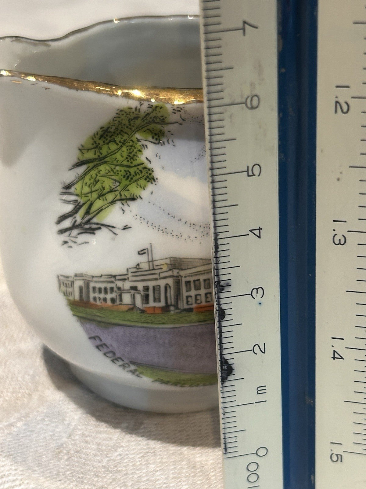 Westminster China Parliament House Canberra Creamer c1950s Early Abbey Mark